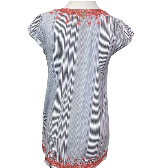 Rapsodia Striped Embroidered Dress - Picture 5 of 6